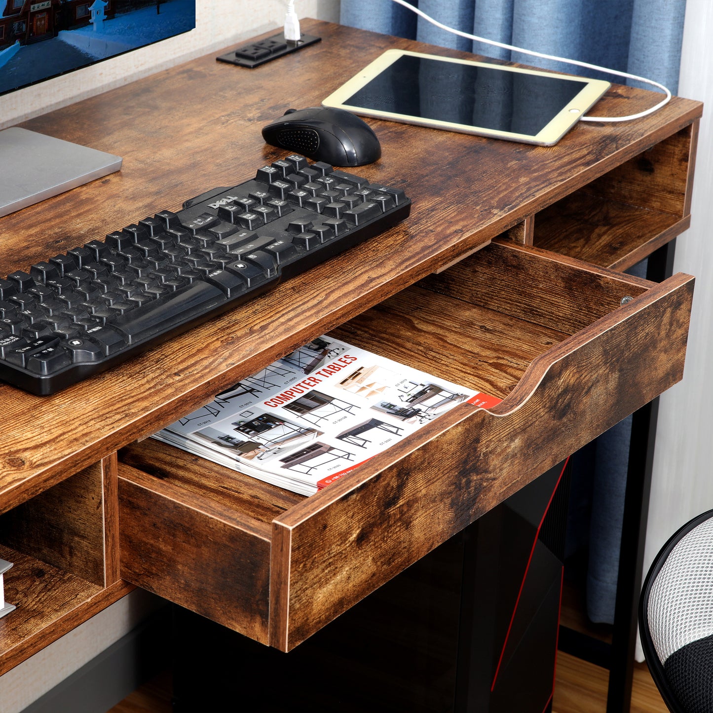 JJS Writing Desk with Drawers