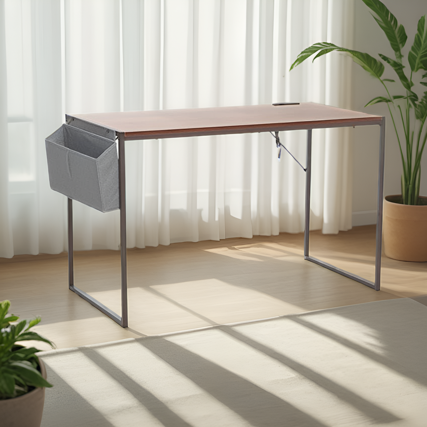 JJS Small Computer Desk Simple Style Writing Desk for Small Spaces Home Office