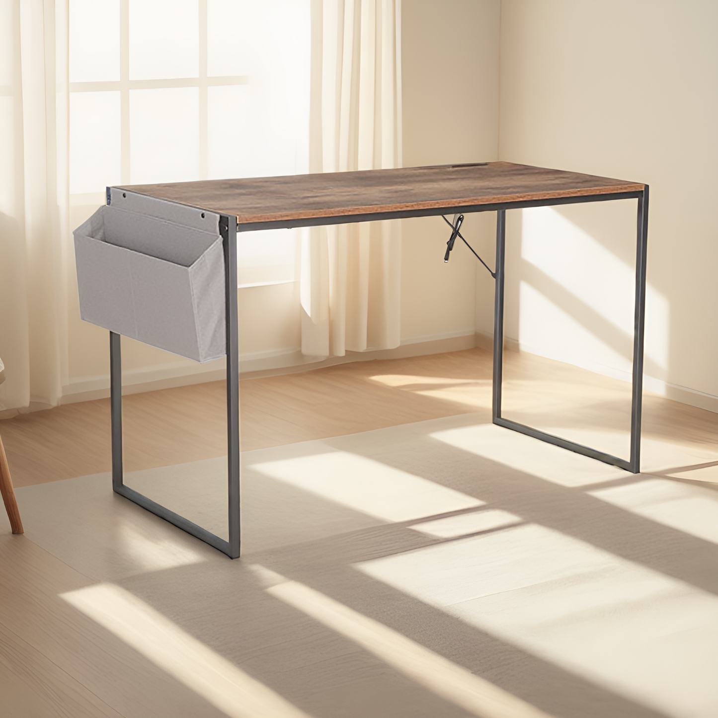JJS Small Computer Desk Simple Style Writing Desk for Small Spaces Home Office
