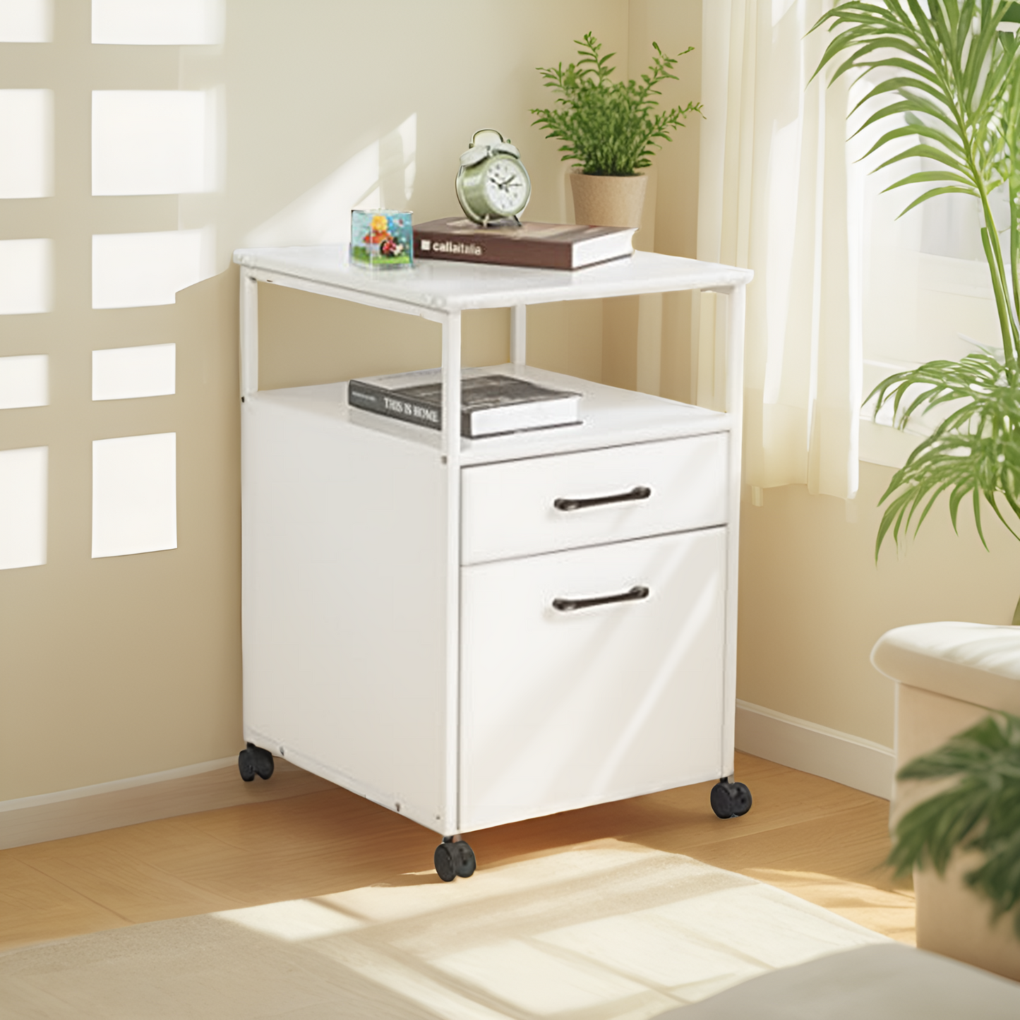 JJS Wood File Cabinet