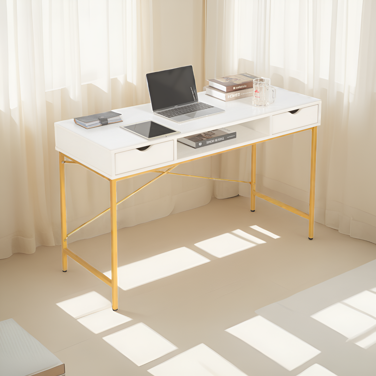 JJS Writing Desk with Drawers