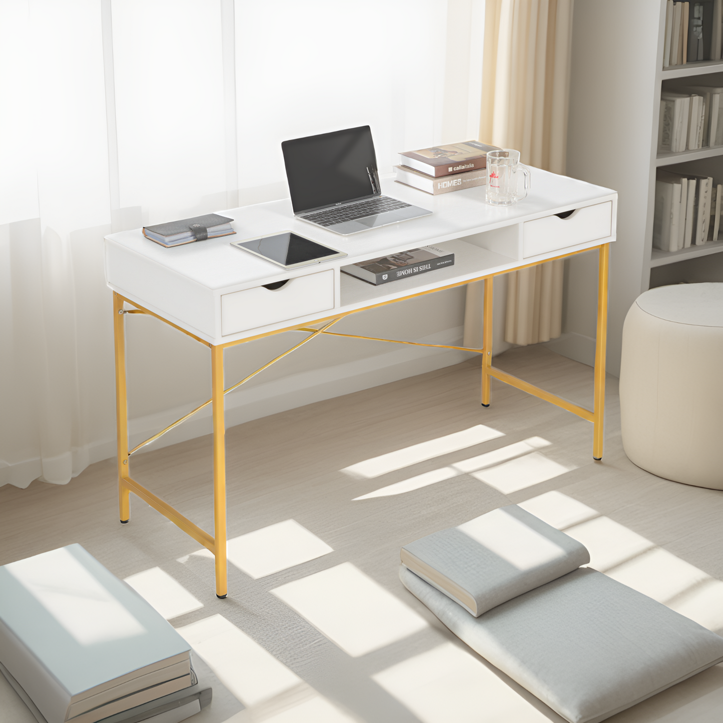 JJS Writing Desk with Drawers