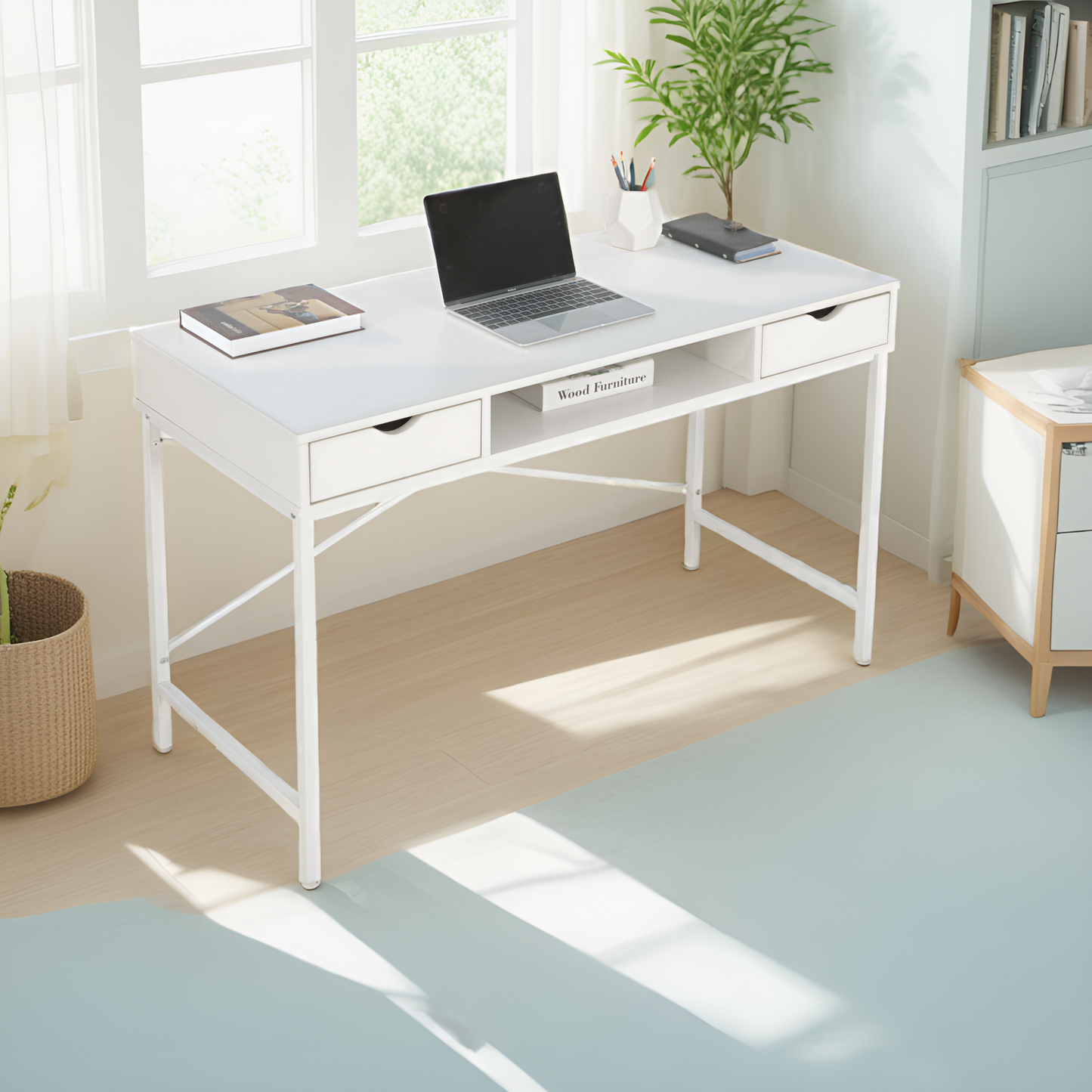 JJS Writing Desk with Drawers