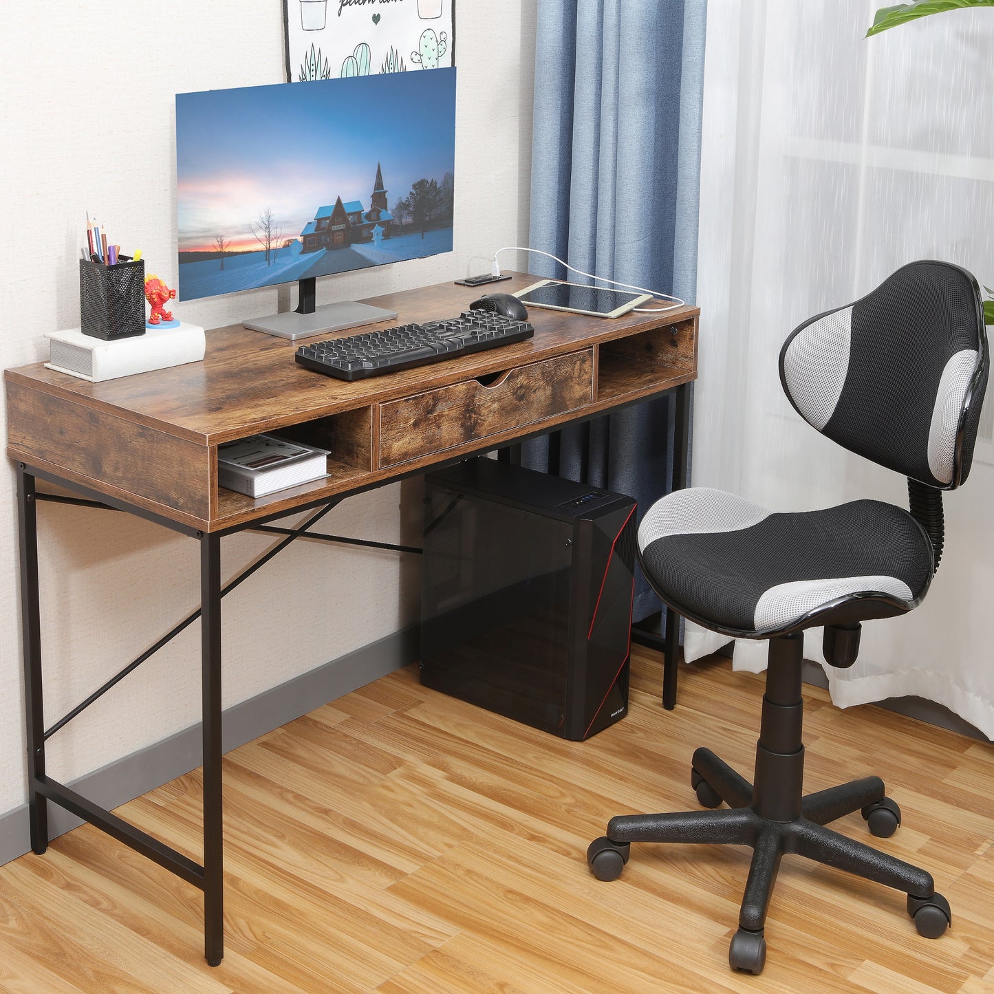 JJS Writing Desk with Drawers