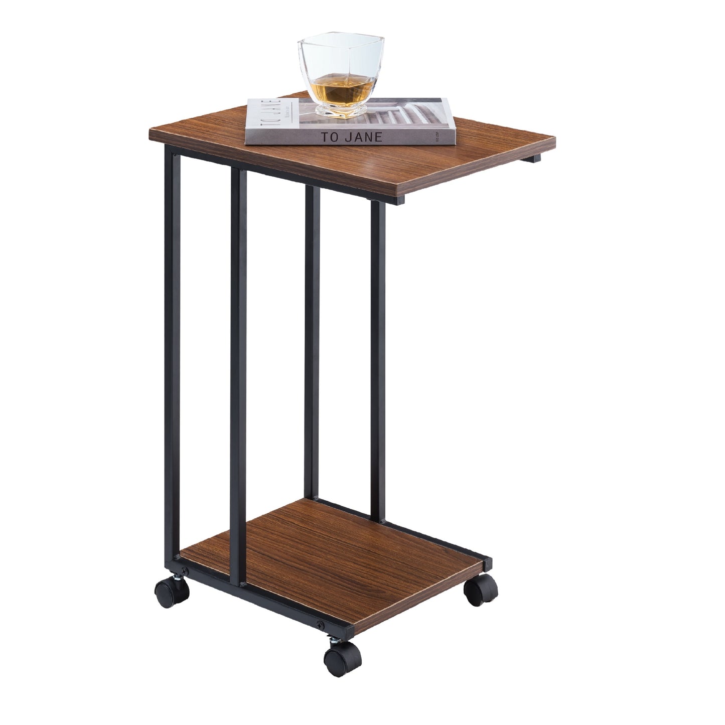 JJS Side End C Table for Sofa, Small Spaces