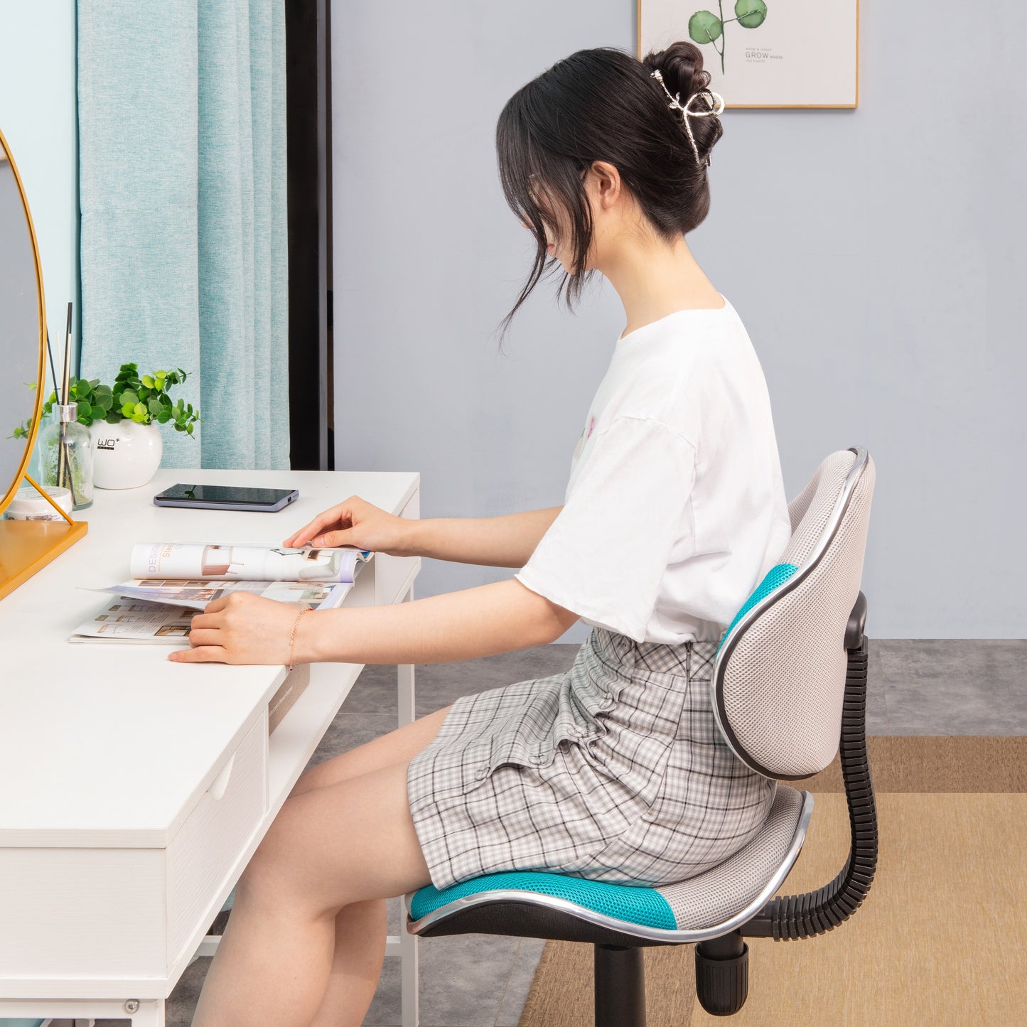 JJS Home Office Low Back Computer Executive Chair