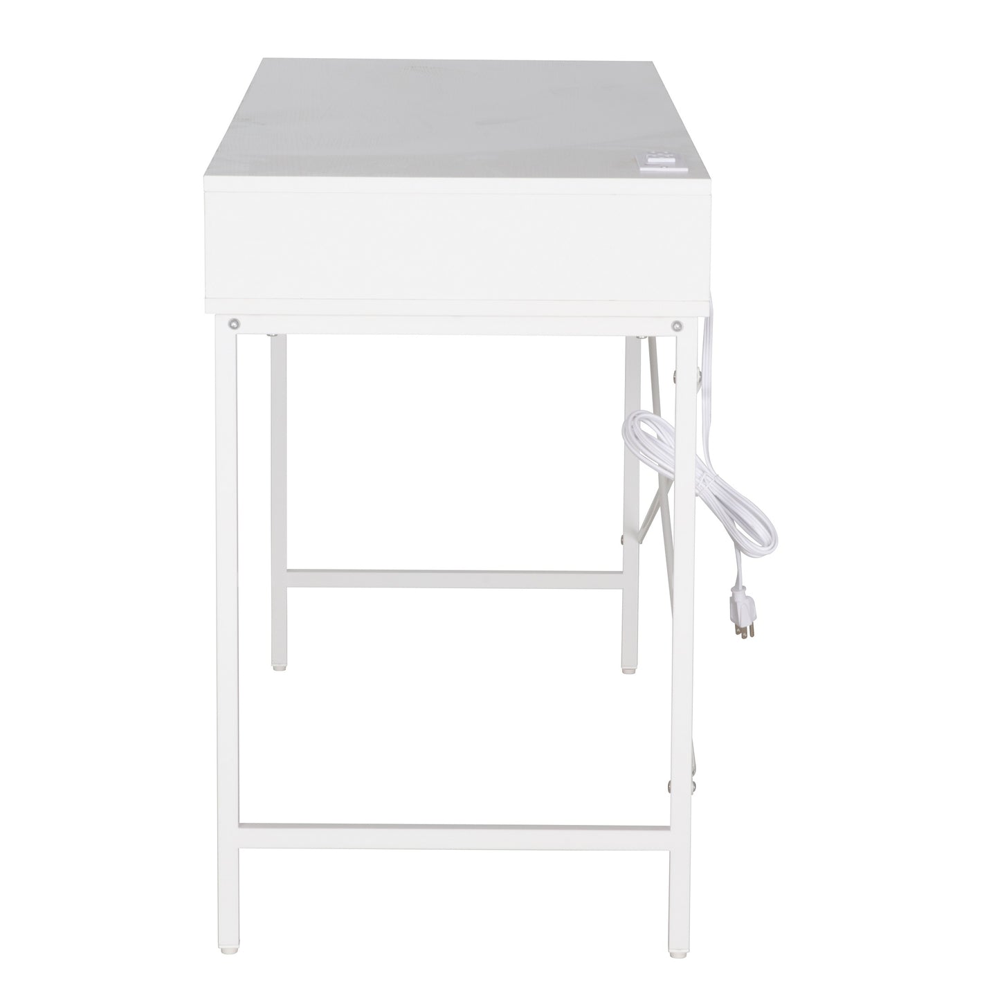 JJS 48' Writing Desk with Power Outlet
