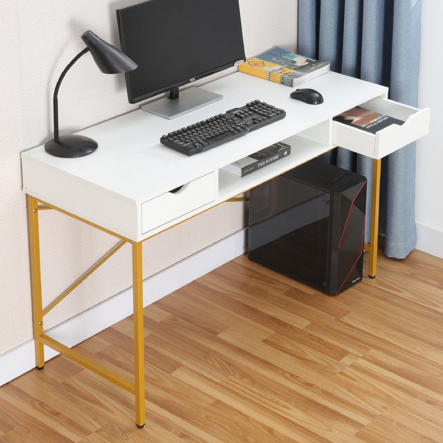 JJS Writing Desk with Drawers