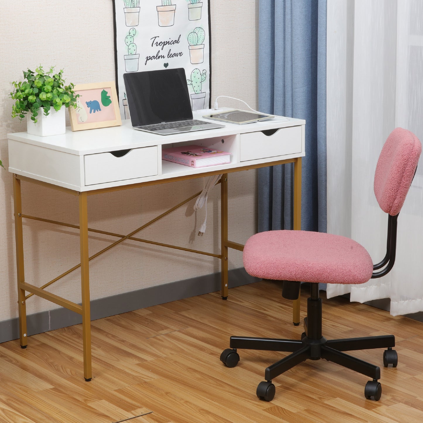 JJS Writing Desk with Drawers