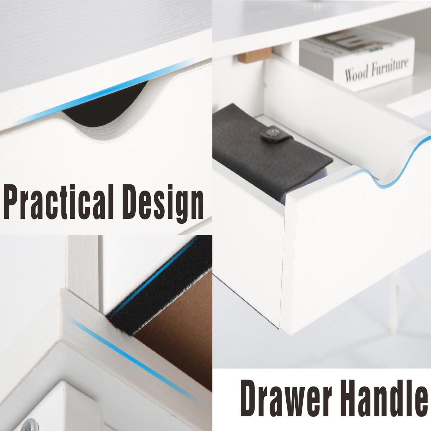 JJS Writing Desk with Drawers