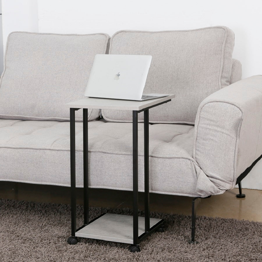JJS Side End C Table for Sofa, Small Spaces