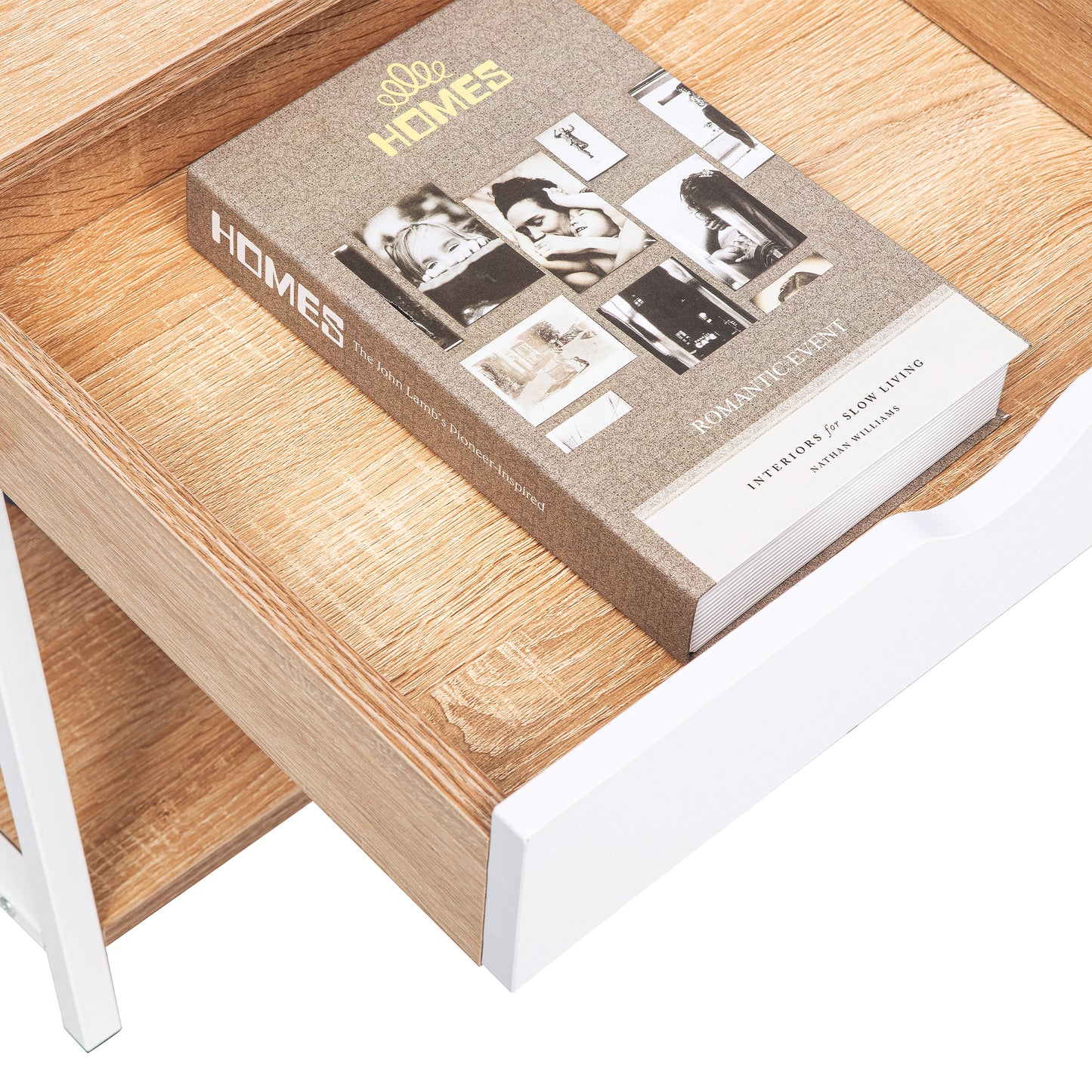 JJS Side End Table, Easy Assembly