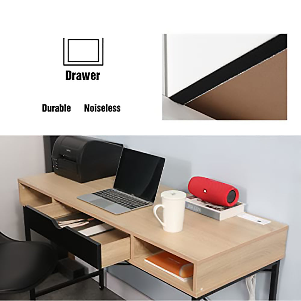 JJS 48' Writing Desk with Power Outlet