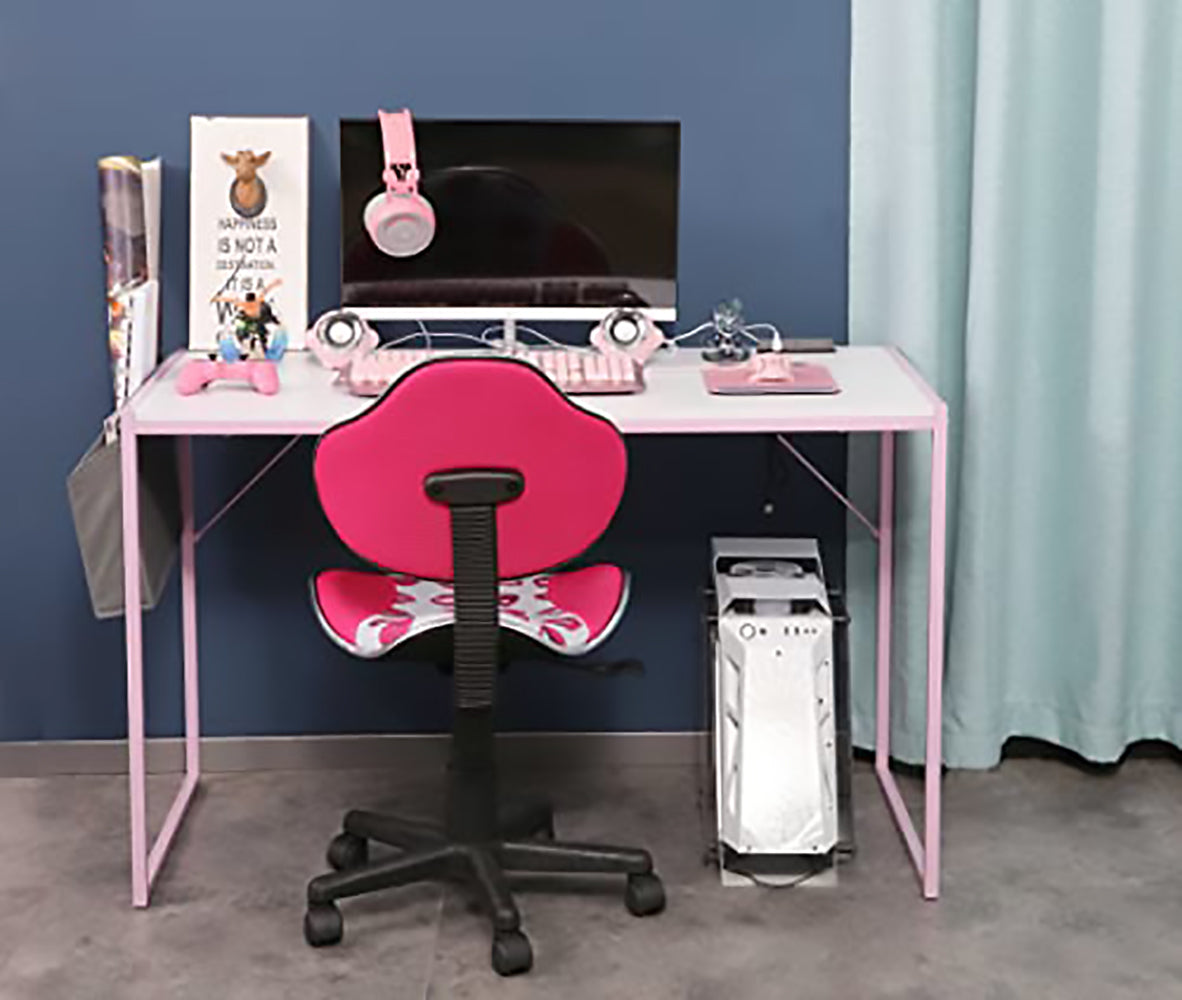 JJS Small Computer Desk Simple Style Writing Desk for Small Spaces Home Office