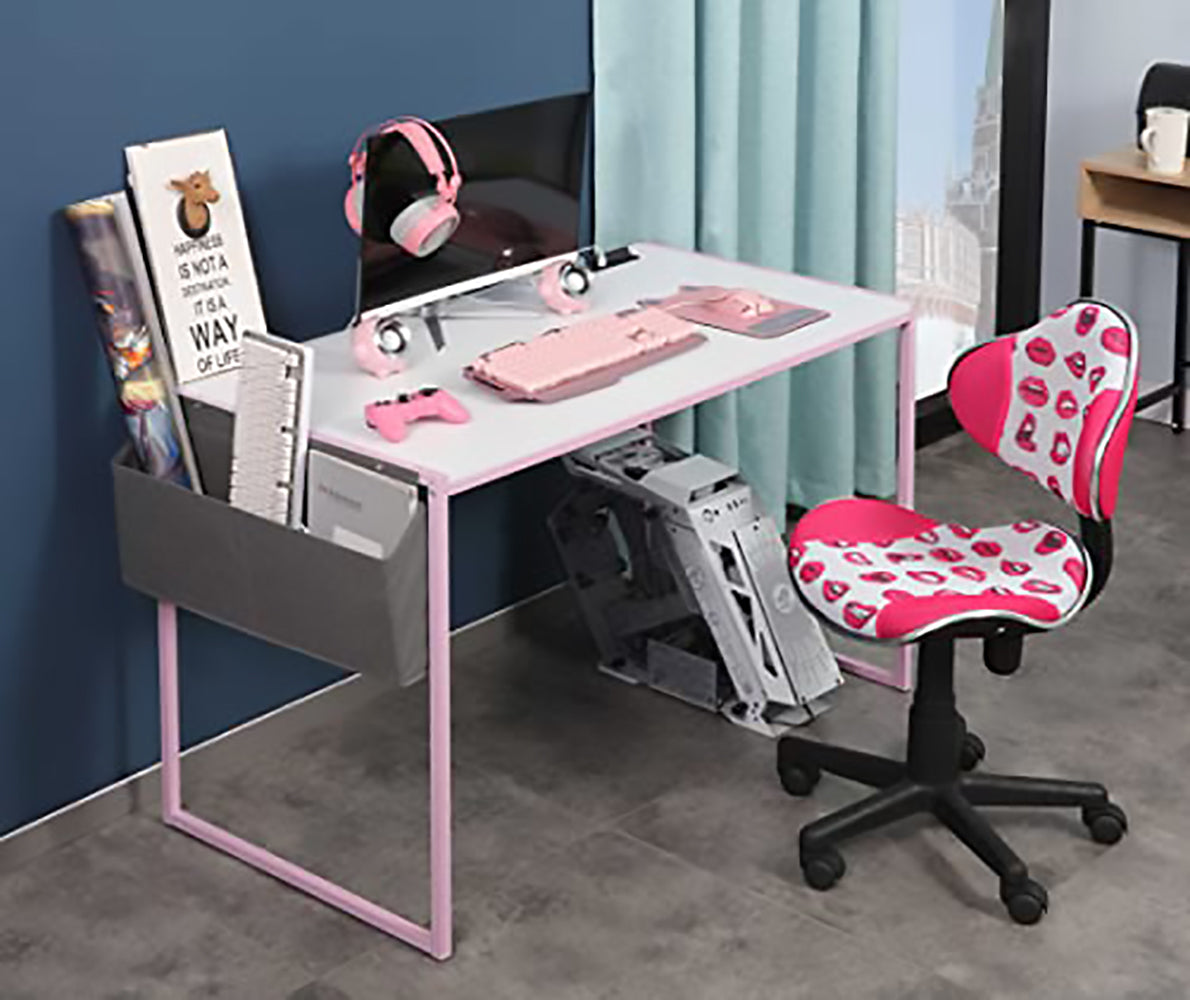 JJS Small Computer Desk Simple Style Writing Desk for Small Spaces Home Office