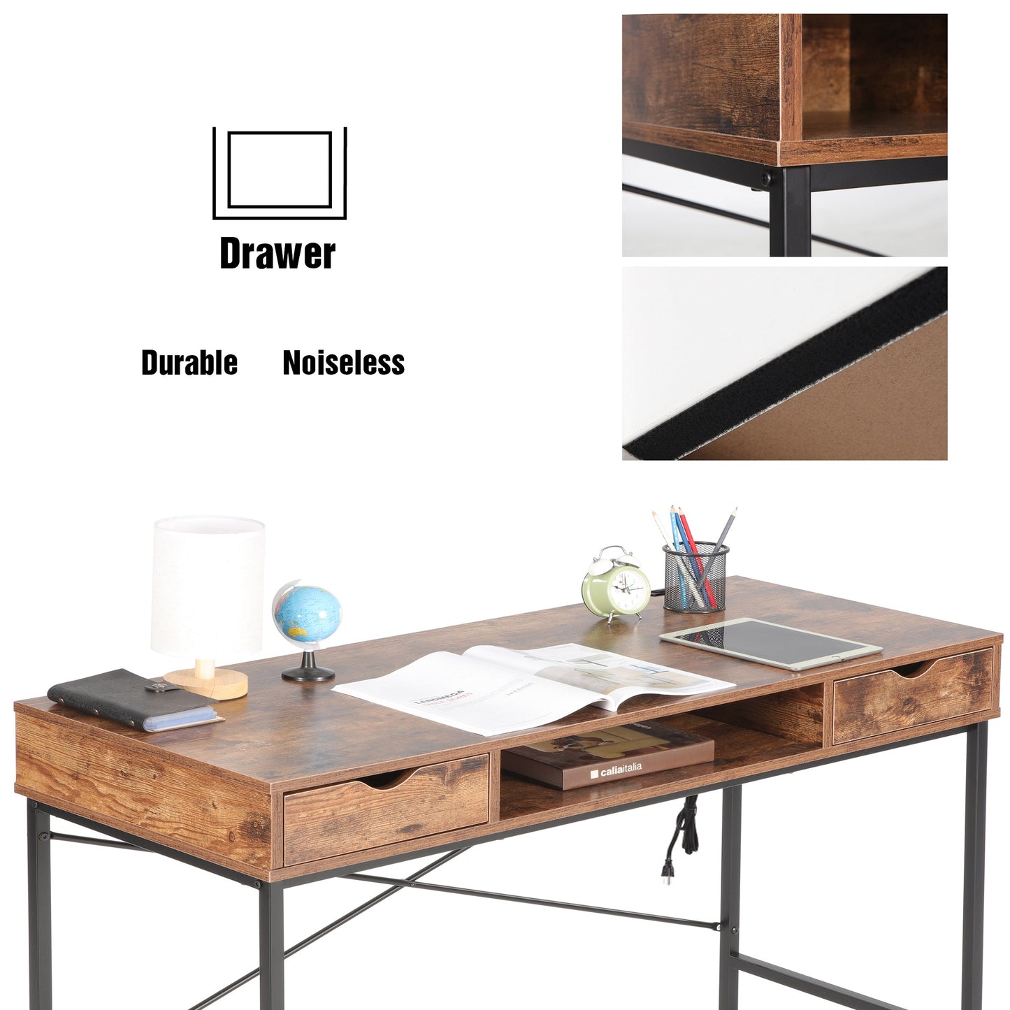 JJS Writing Desk with Drawers