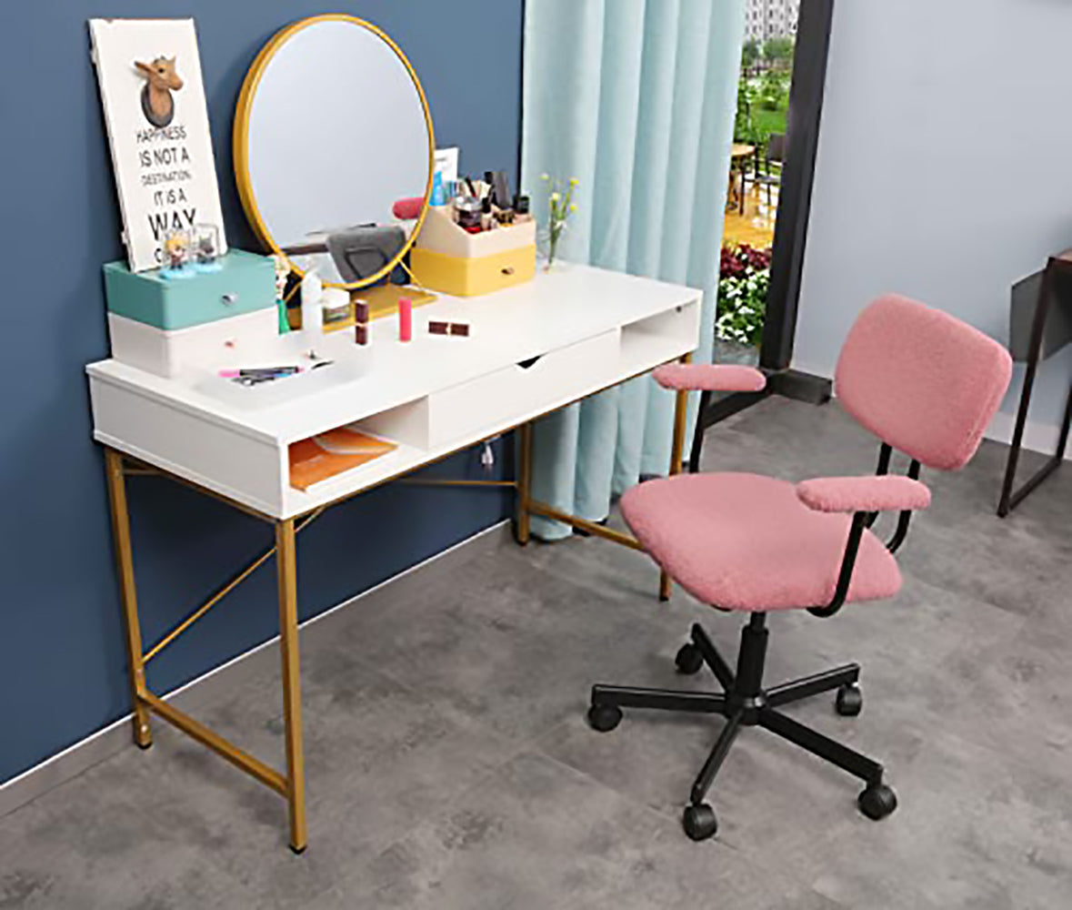 JJS 48' Writing Desk with Power Outlet