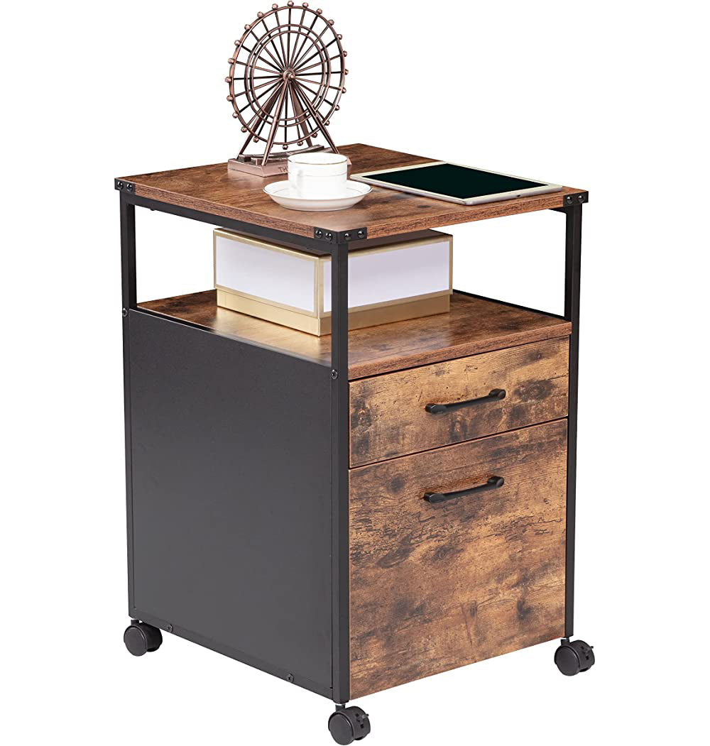 JJS Wood File Cabinet