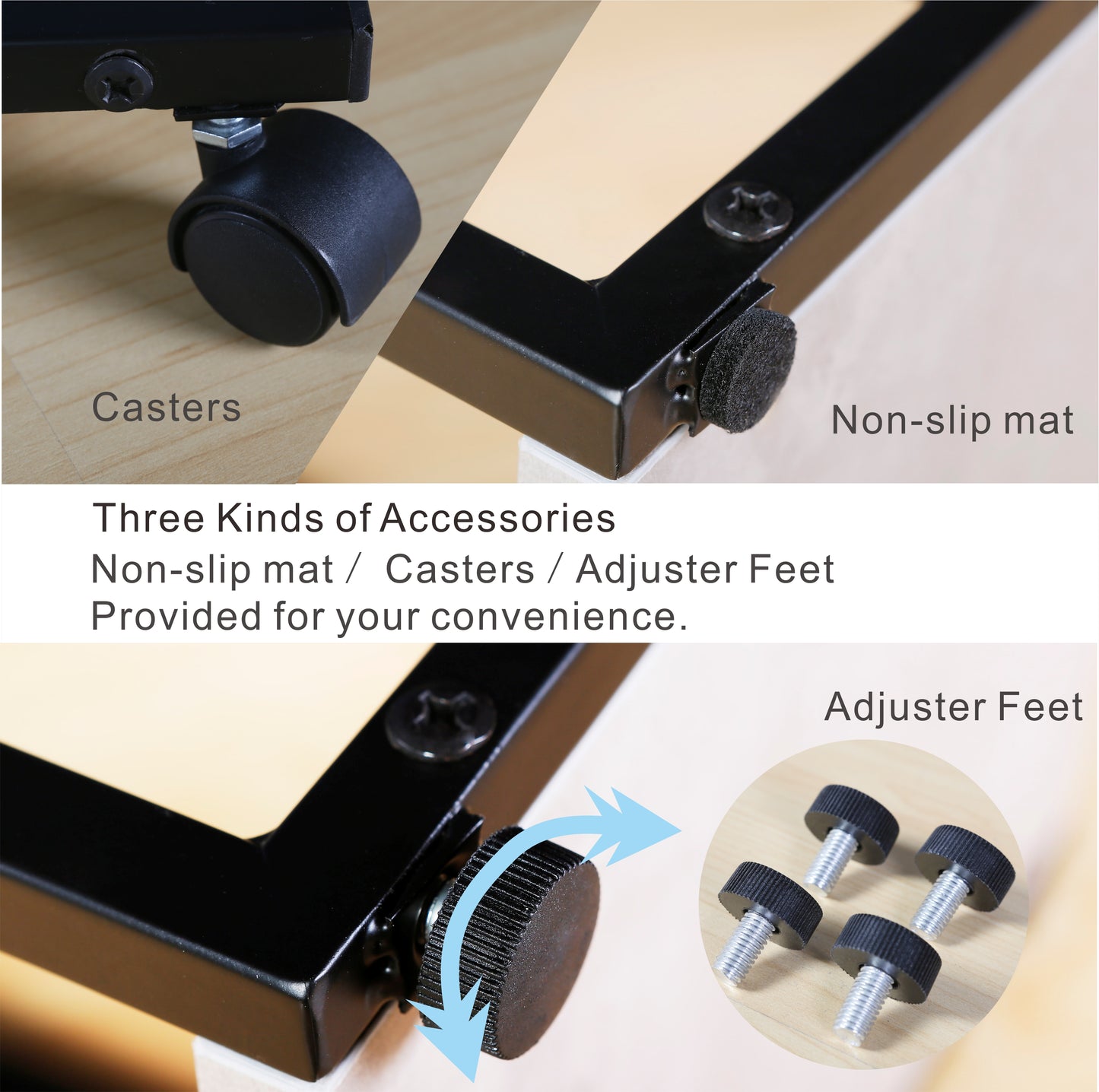 JJS Side End C Table for Sofa, Small Spaces
