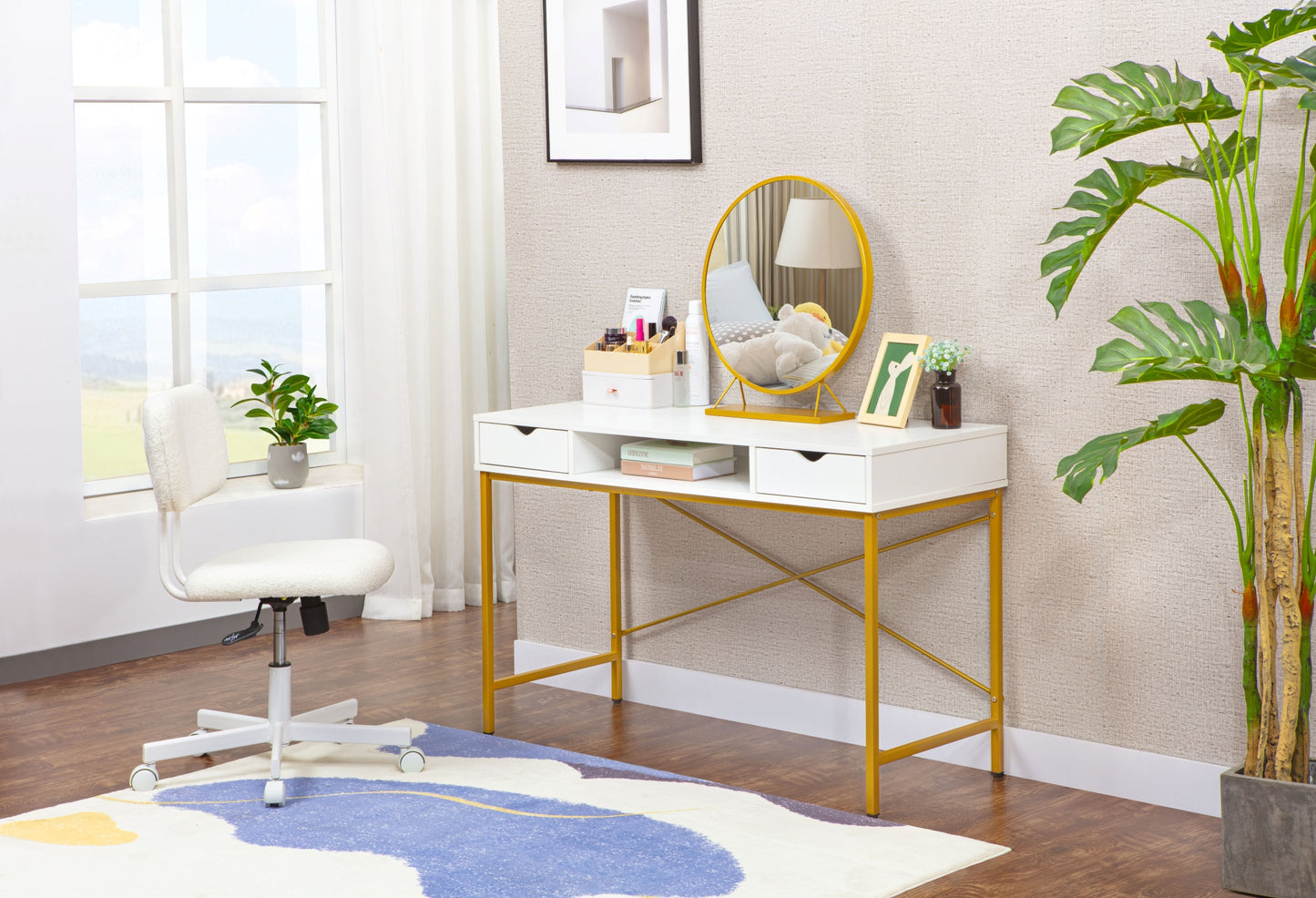 JJS Writing Desk with Drawers