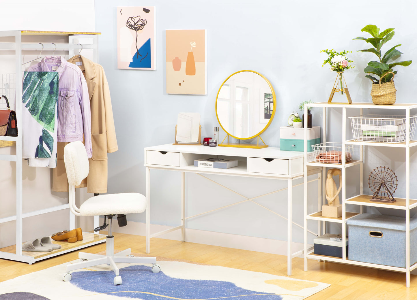 JJS Writing Desk with Drawers