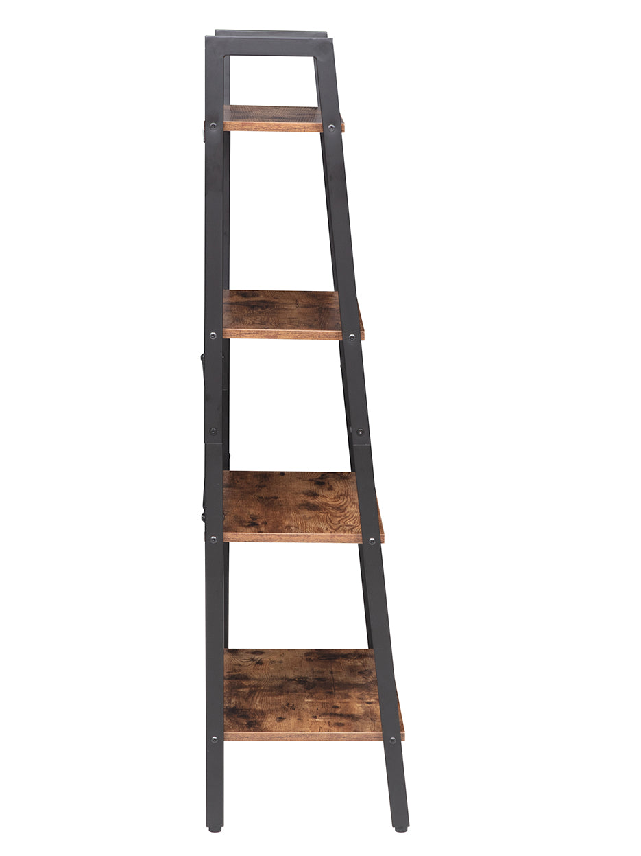 JJS Industrial 3-Tier Bookshelf