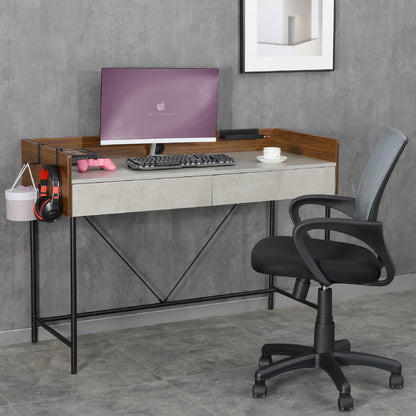 JJS 48" Home Office Computer Laptop Desk with Drawers