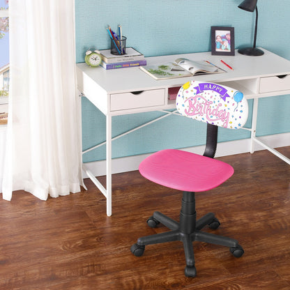 JJS Kids Rolling Drawing Desk Chair