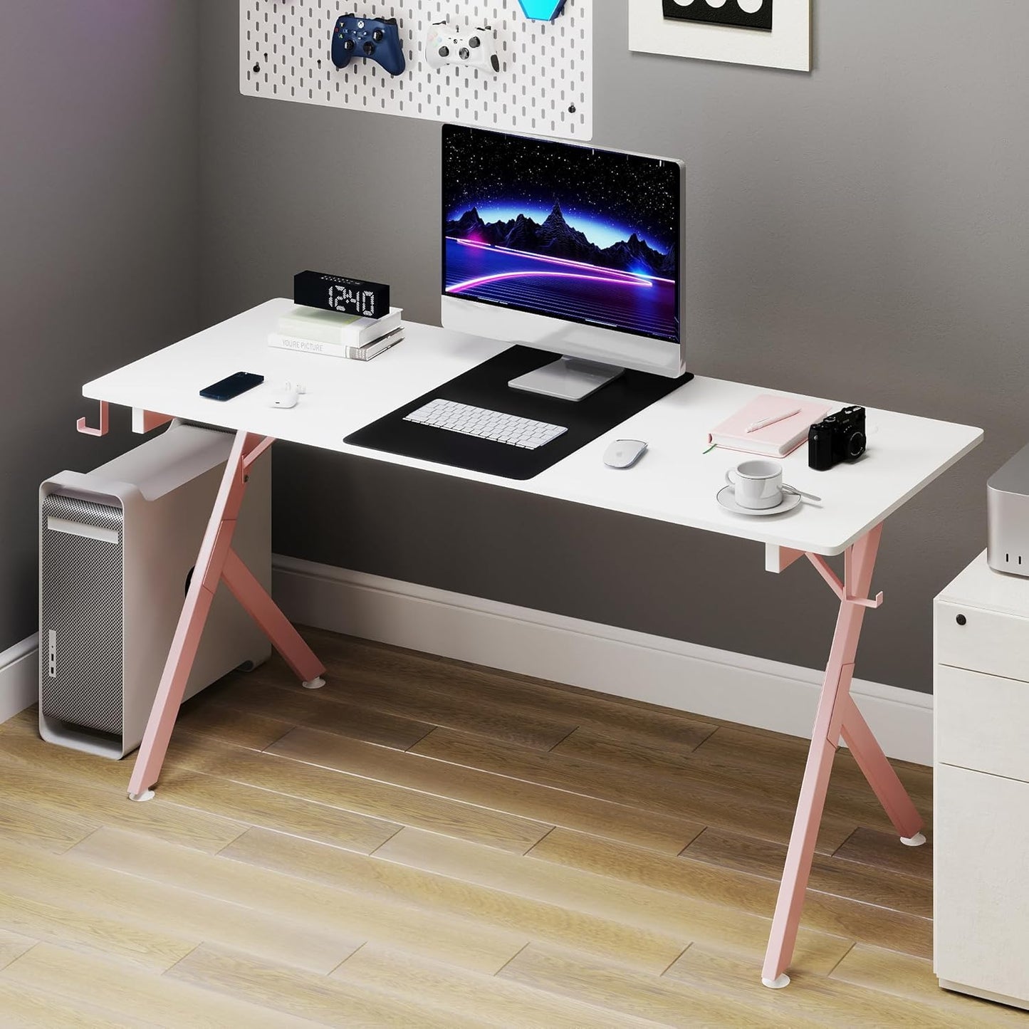JJS Game Table 63"，Carbon Fiber Surface Computer Table