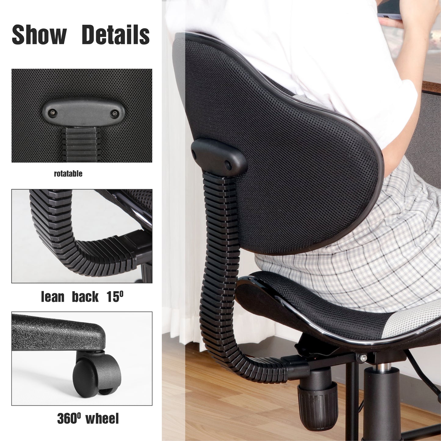 JJS Home Office Low Back Computer Executive Chair