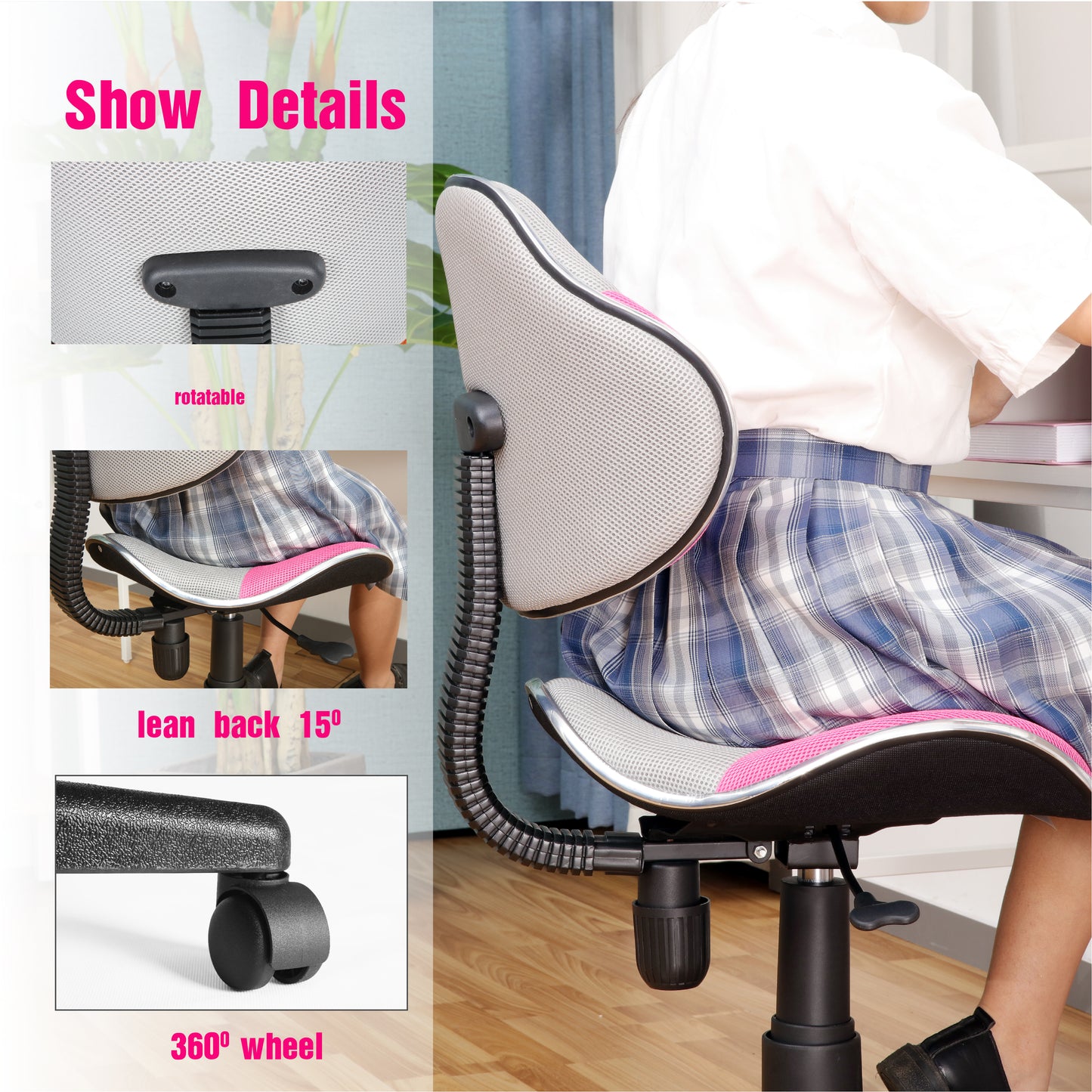 JJS Home Office Low Back Computer Executive Chair