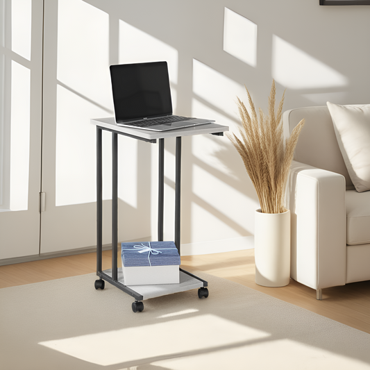 JJS Side End C Table for Sofa, Small Spaces