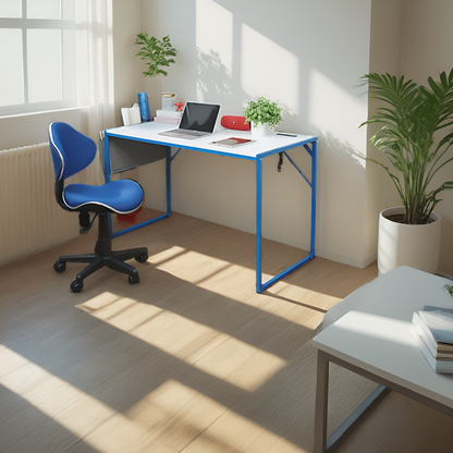 JJS Small Computer Desk Simple Style Writing Desk for Small Spaces Home Office