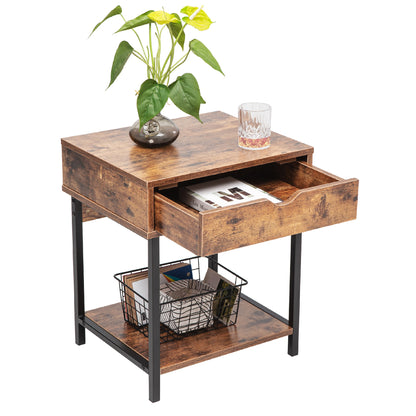JJS Side End Table, Easy Assembly