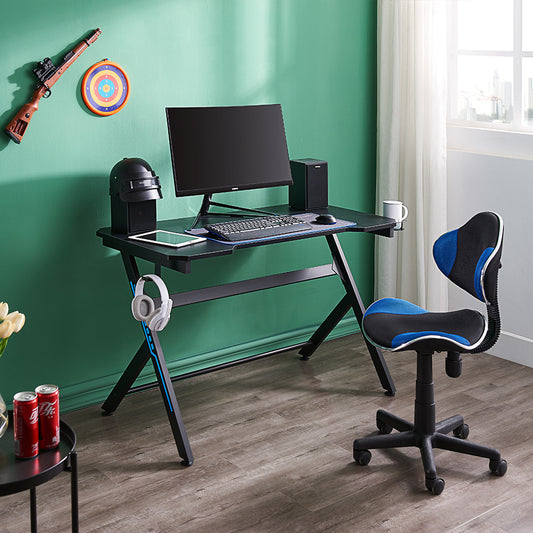 JJS 48" Home Office Gaming Computer Desk with Cable Management