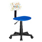JJS Kids Rolling Drawing Desk Chair