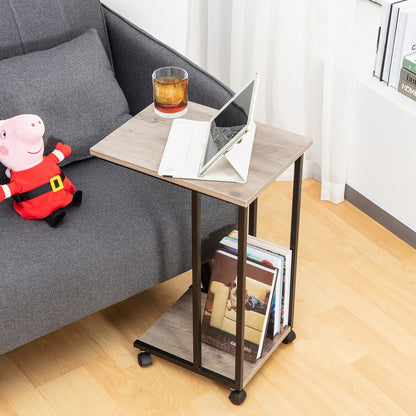 JJS Side End C Table for Sofa, Small Spaces