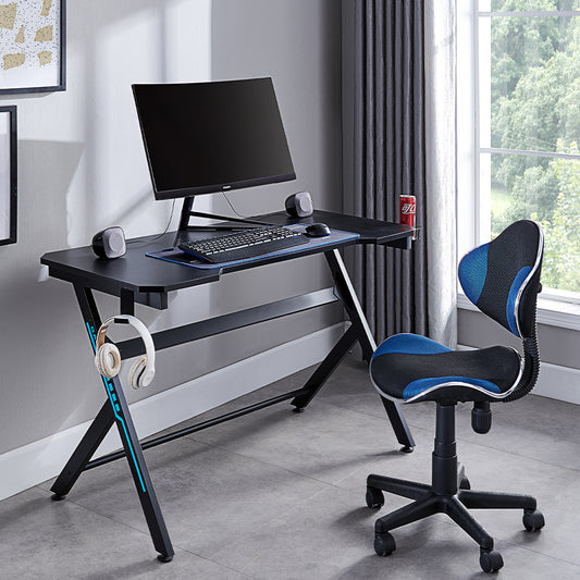 JJS 48" Home Office Gaming Computer Desk with Cable Management