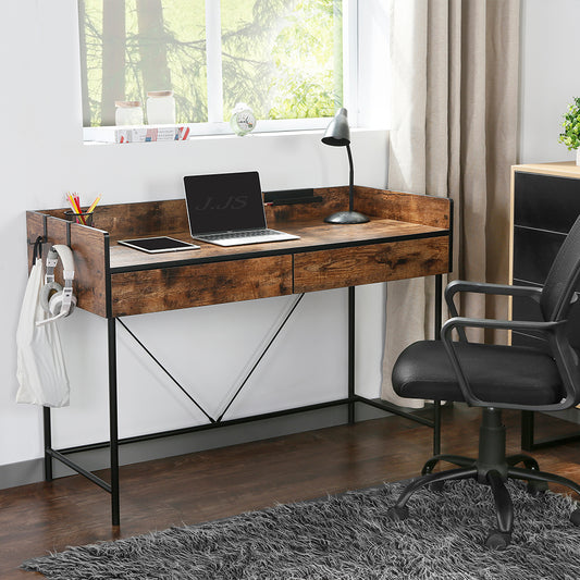 JJS 48" Home Office Computer Laptop Desk with Drawers