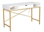JJS 48' Writing Desk with Power Outlet