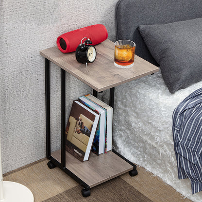 JJS Side End C Table for Sofa, Small Spaces