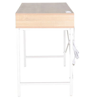 JJS 48' Writing Desk with Power Outlet
