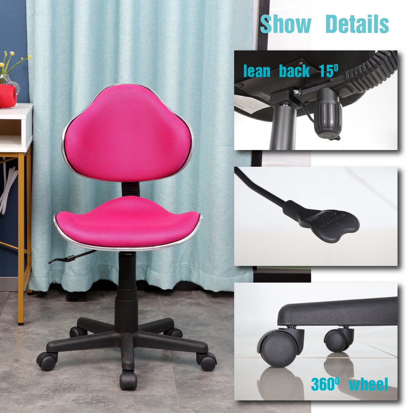 JJS Home Office Low Back Computer Executive Chair