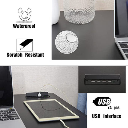 JJS Small Computer Desk Simple Style Writing Desk for Small Spaces Home Office