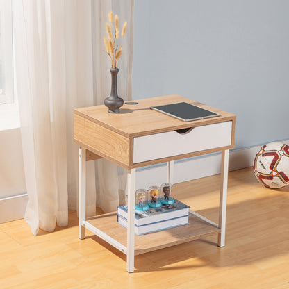 JJS Side End Table, Easy Assembly