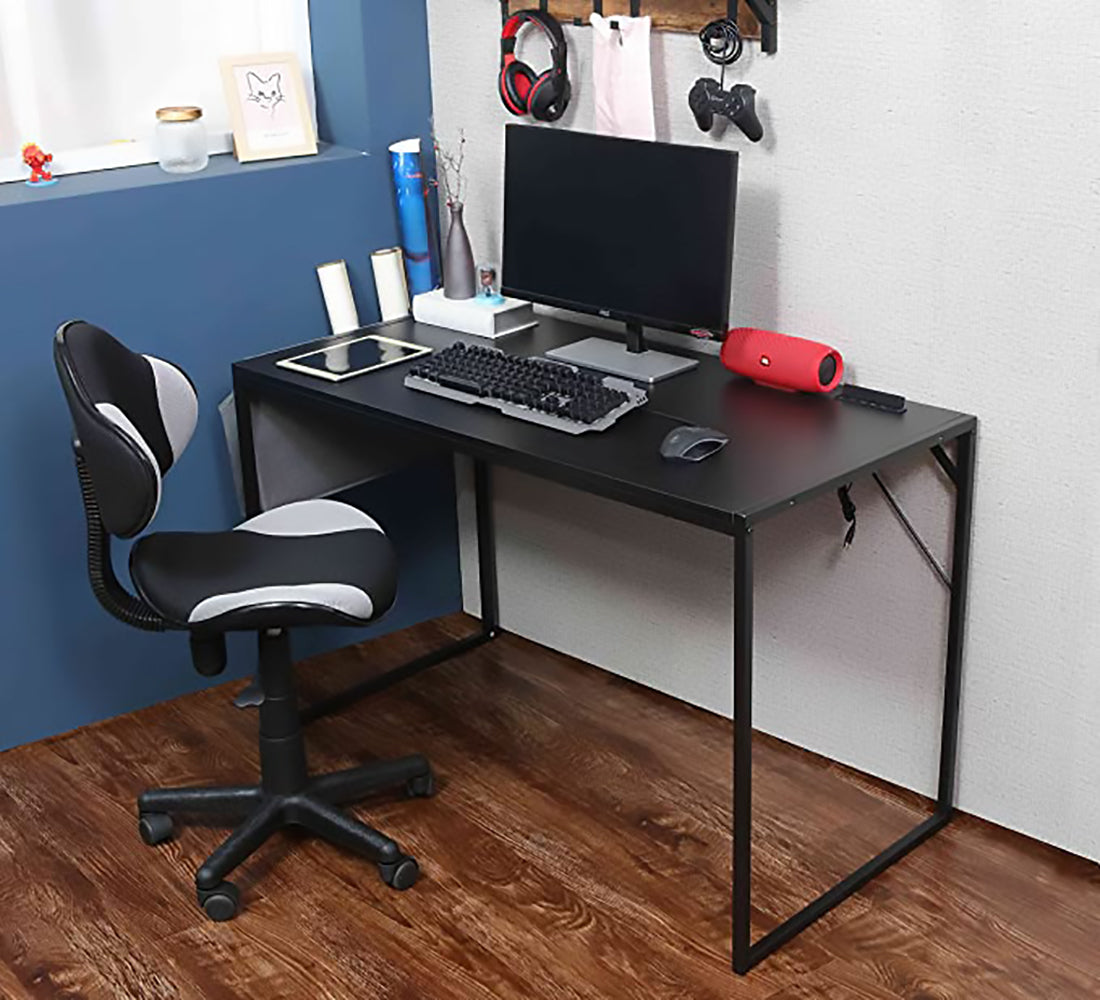 JJS Small Computer Desk Simple Style Writing Desk for Small Spaces Home Office