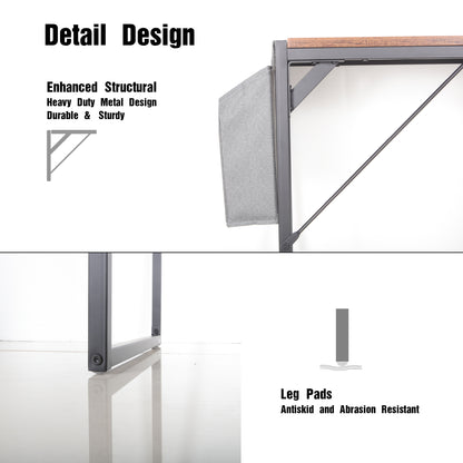 JJS Small Computer Desk Simple Style Writing Desk for Small Spaces Home Office